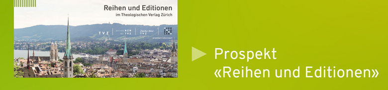 Prospekt «Reihen und Editionen»