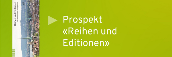 Prospekt «Reihen und Editionen»